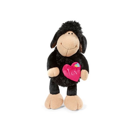 Jolly Mah con corazón - Negro 25cm
