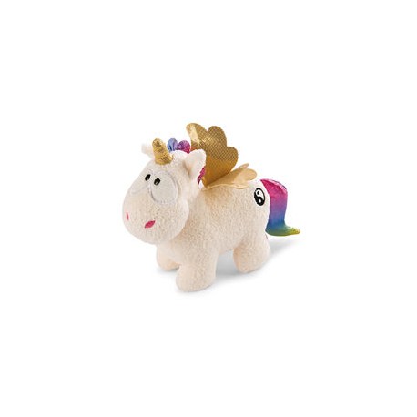 Peluche Unicornio Arco Iris Yang 13cm de pie