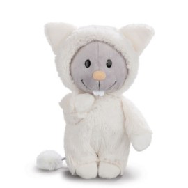 Ratón con disfraz de gato 30cm