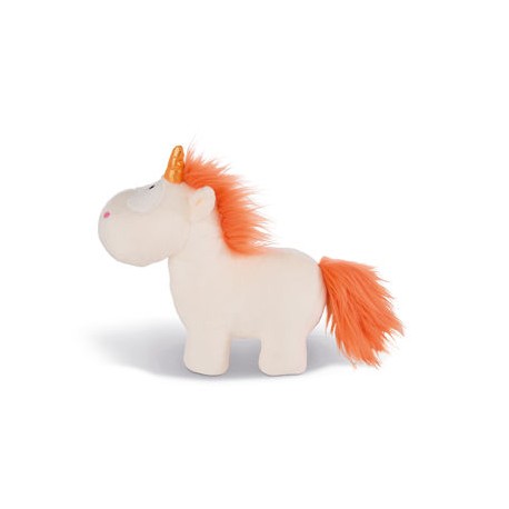 Unicornio naranja 22cm