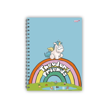 Cuaderno profesional NICI Rainbow