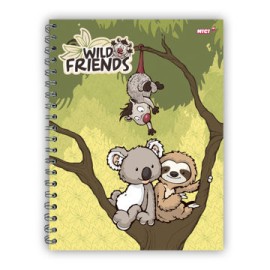 Cuaderno profesional Wild Friends 31 Cuadro grande