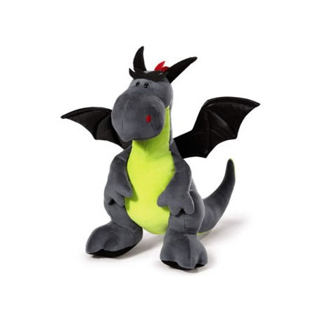 Dragón antracita/neon 45cm