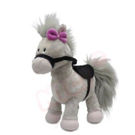 Caballo gris 45 cm