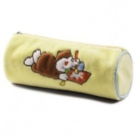 Estuche peluche redondo Hamster.