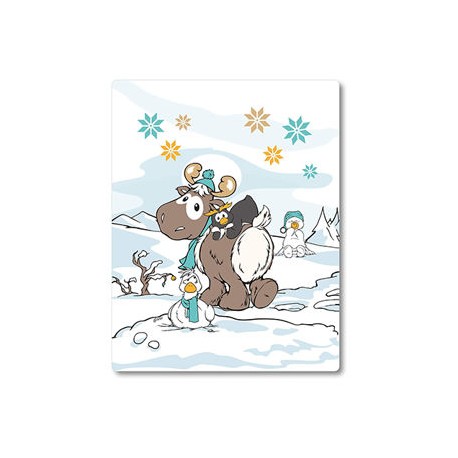 Manta de peluche Winter Glamour 125x160cm