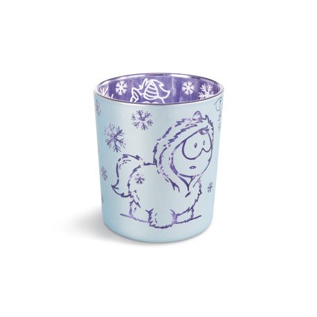 Porta vela Unic. Snow Coldson 7x8cm