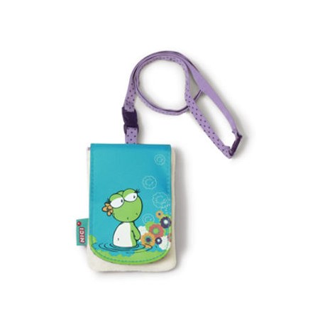 Estuche para celular Rana peluche/nylon