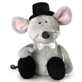 Ratón novio gris 35cm