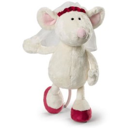 Ratona novia crema 25cm
