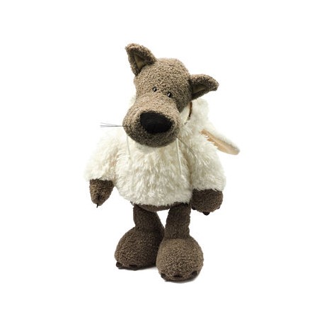 Lobo con traje de borrego 35cm