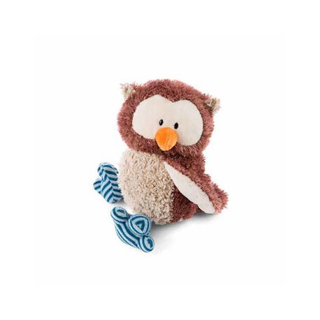 Búho Oscar 35cm con cabeza giratoria